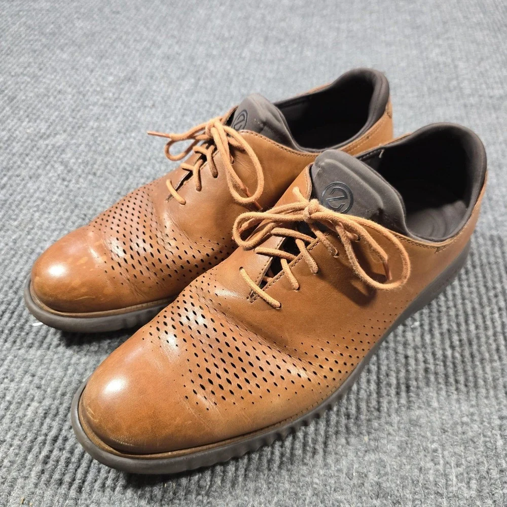 Cole Haan Shoes Mens Size 13 Original Grand‎ Perforated Leather Oxford C25351